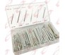 144Pc Cotter Pins Extra Large Pin Assortment Cotter Keys Set Large Assorted